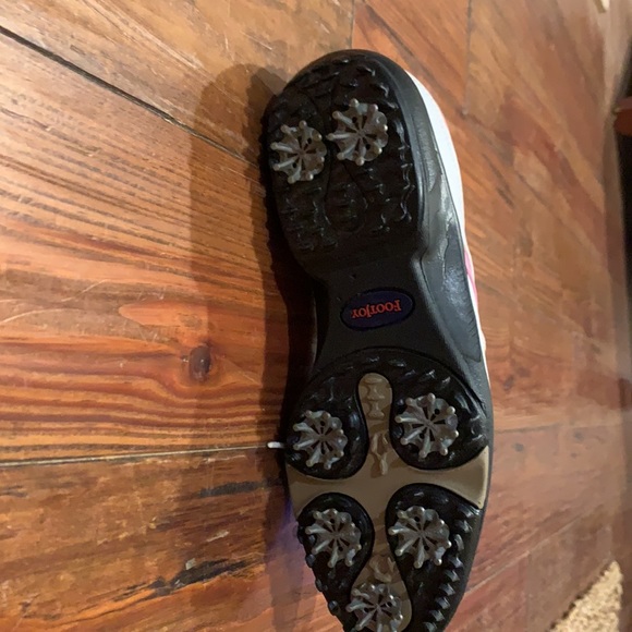 FootJoy pink white golf shoes 8.5 - Picture 6 of 9